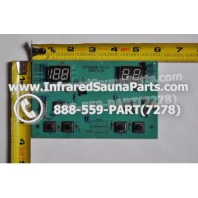 CIRCUIT BOARDS / TOUCH PADS - CIRCUIT BOARD  TOUCHPAD VIDAL INFRARED SAUNA NYSN3DB F1.3 2