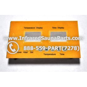 FACE PLATES - FACEPLATE FOR CIRCUIT BOARD VIDAL INFRARED SAUNA 06S10196 1