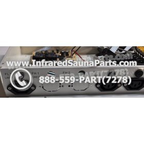 COMPLETE CONTROL POWER BOX 220V / 240V - COMPLETE CONTROL POWER BOX 220V / 240V PRECISION THERAPY INFRARED SAUNA STYLE 7 14