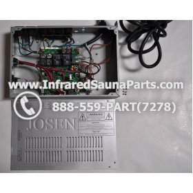 COMPLETE CONTROL POWER BOX 110V / 120V - COMPLETE CONTROL POWER BOX 110V / 120V KEYSBACKYARD INFRARED SAUNA STYLE 3 15