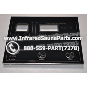 FACE PLATES - FACEPLATE FOR CIRCUIT BOARD YX32764-3 IRONMAN 8 BUTTONS 5