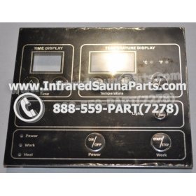 FACE PLATES - FACEPLATE FOR CIRCUIT BOARD YX32764-3 IRONMAN 8 BUTTONS 6