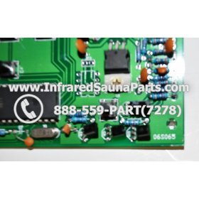 CIRCUIT BOARDS WITH  FACE PLATES - CIRCUIT BOARD WITH FACE PLATE HEALTHLAND INFRARED SAUNA 06S065 9
