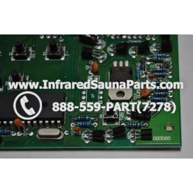 CIRCUIT BOARDS / TOUCH PADS - CIRCUIT BOARD TOUCHPAD HEALTHLAND INFRARED SAUNA 06S065 6
