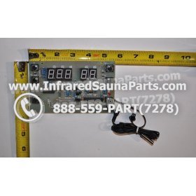CIRCUIT BOARDS WITH  FACE PLATES - CIRCUIT BOARD WITH FACE PLATE LE REVE INFRARED SAUNA H 41196 WITH THERMOSTAT 5