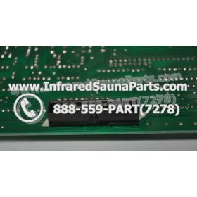 CIRCUIT BOARDS WITH  FACE PLATES - CIRCUIT BOARD WITH FACEPLATE HEALTHLAND INFRARED SAUNA 06S10195 4