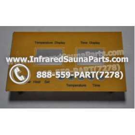 FACE PLATES - FACEPLATE FOR CIRCUIT BOARD PRECISION THERAPY INFRARED SAUNA  WSP4 2