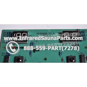CIRCUIT BOARDS / TOUCH PADS - CIRCUIT BOARD  TOUCHPAD PRECISION THERAPY INFRARED SAUNA NYSN3DB F1.3 3