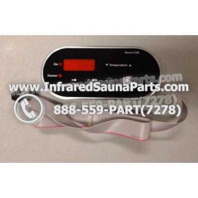 CIRCUIT BOARDS WITH  FACE PLATES - CIRCUIT BOARD WITH FACEPLATE EZE INFRARED SAUNA BLACK 1